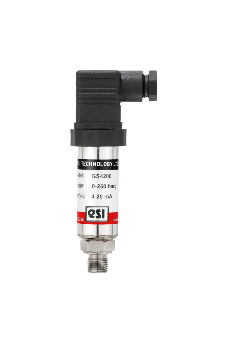 ESI GS4200H Hydrogen Pressure Sensors up to 25bar ESI GS4200H Hydrogen Pressure Sensors up to 25bar