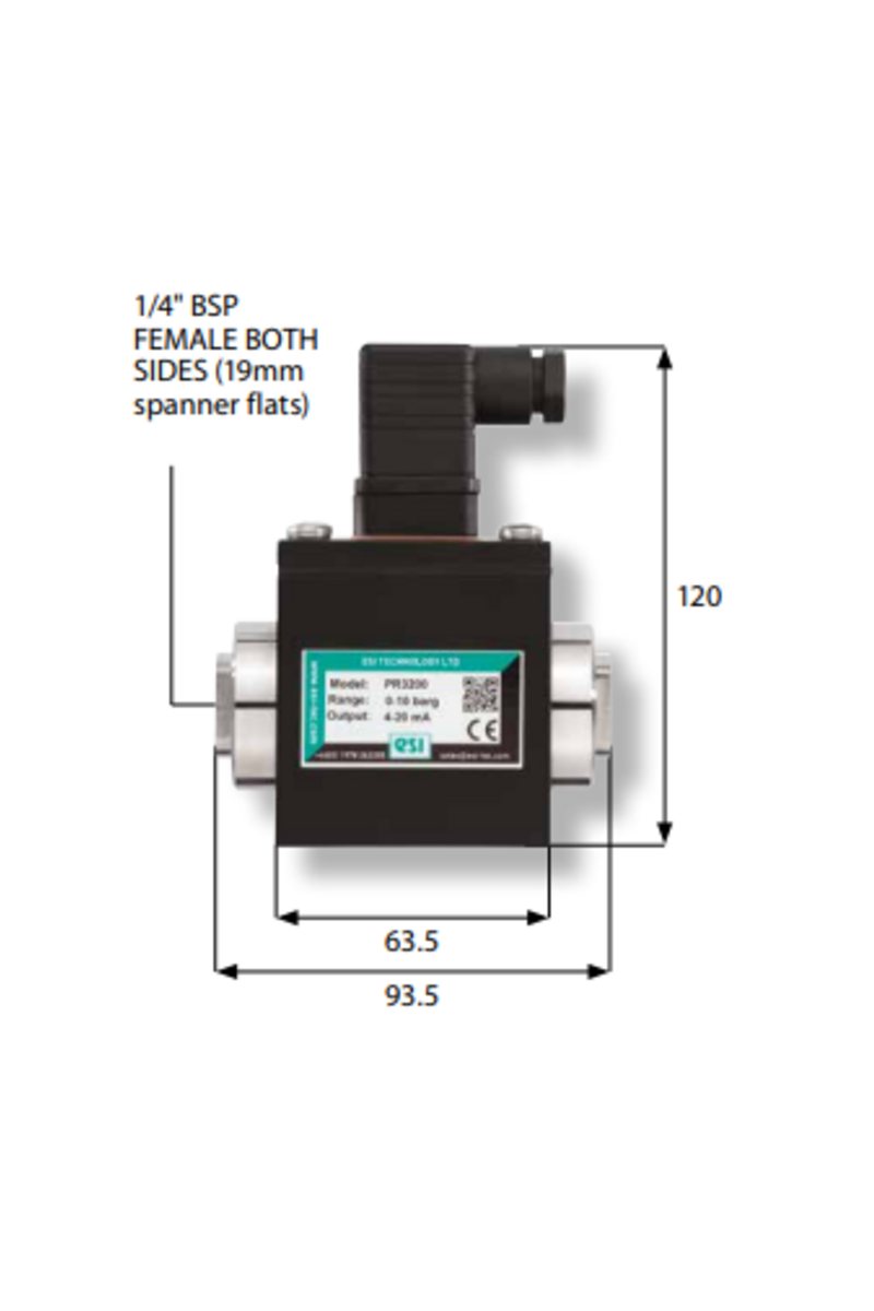 ESI - PR3200 - Differential Pressure Sensor