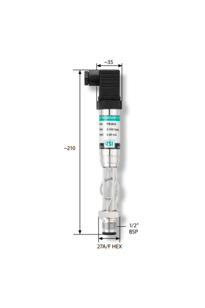 ESI - PR3860 - High Temperature Sensor