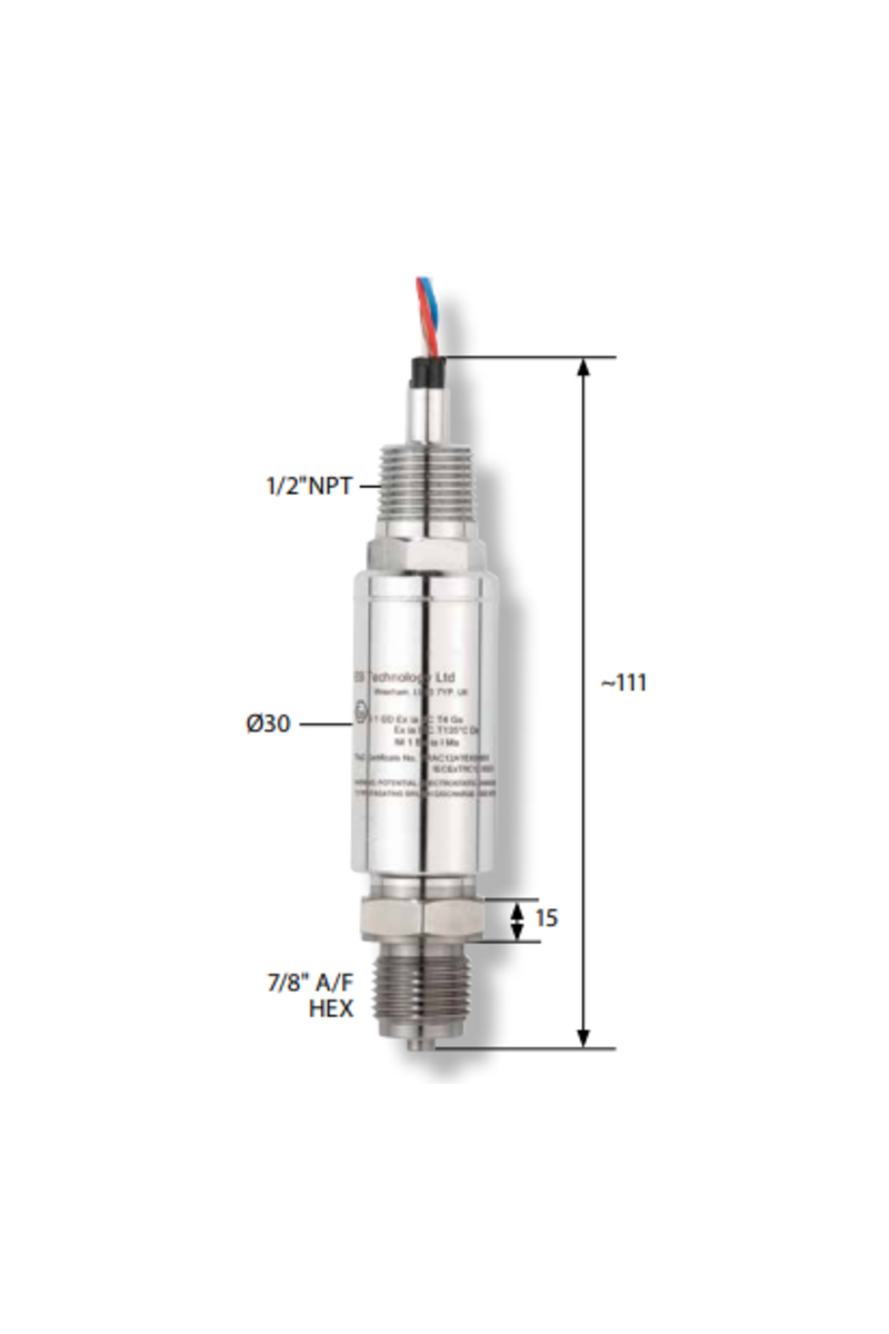 ESI - PR3900 - Hazardous Area Pressure Sensor
