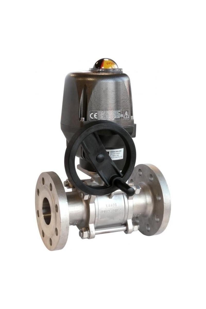 Flanged Ball Valve with Actuator Flanged Ball Valve with Actuator