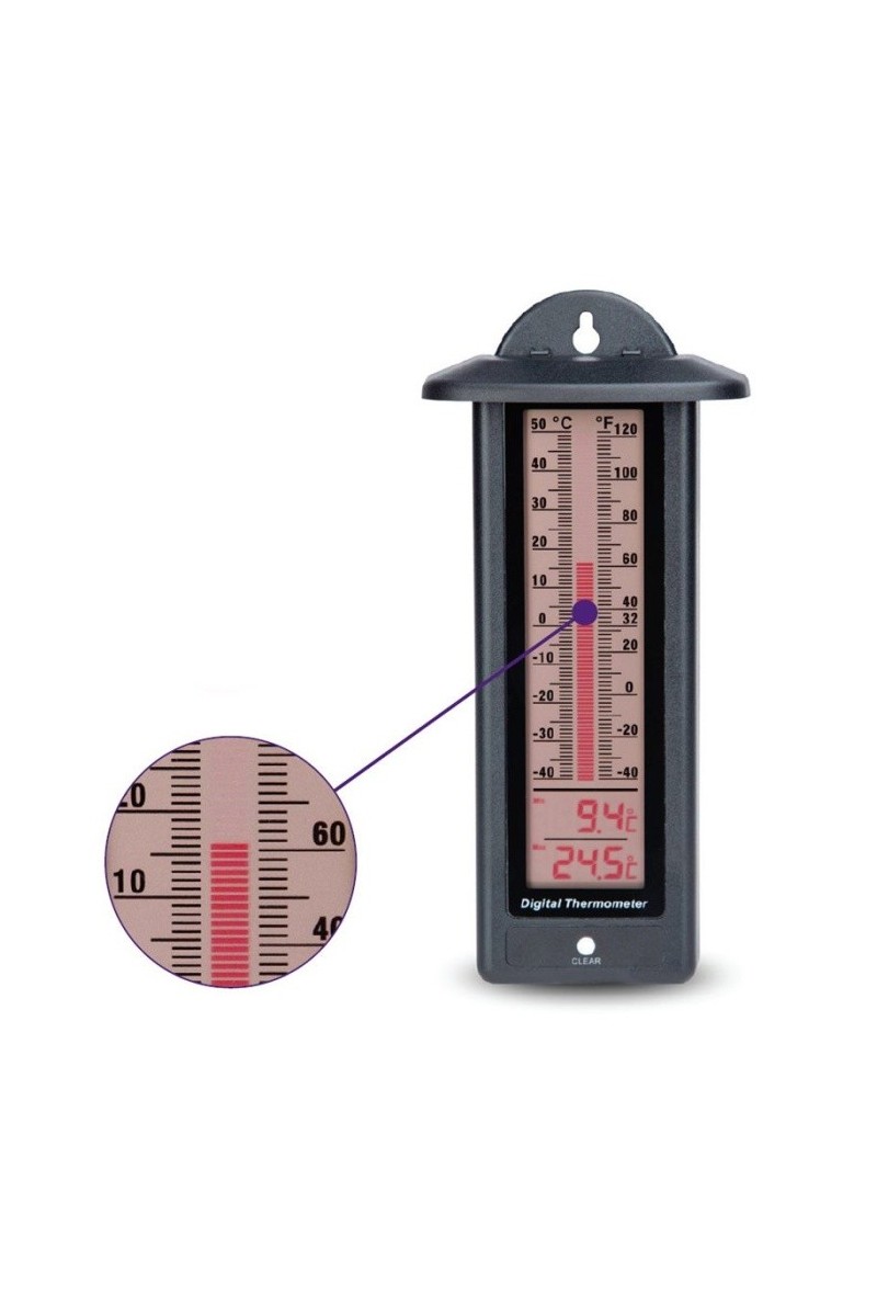 Digital Max/Min Thermometer | LCD Scale