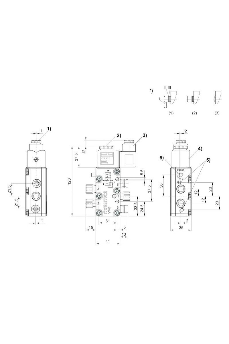 740 Series Diaphragm Seat Valve
