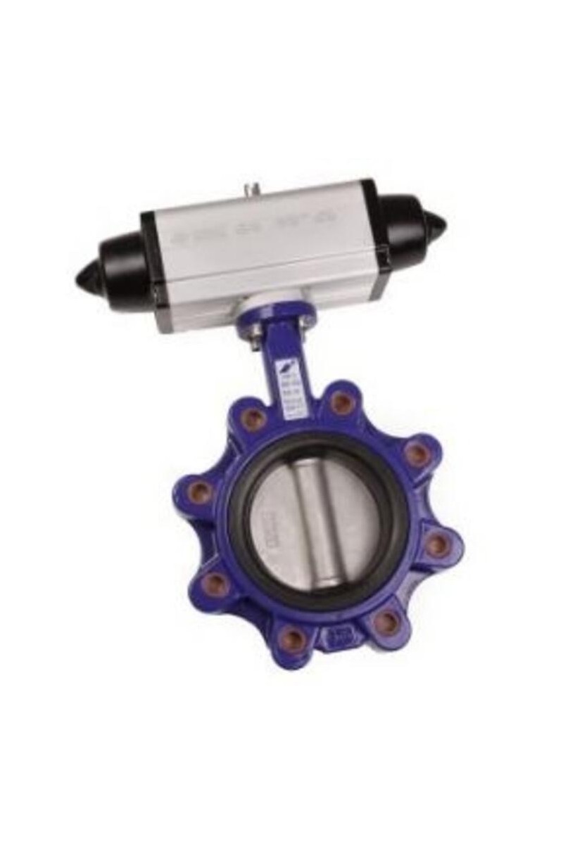 Lugged Butterfly Valve and Spring Return Actuator Lugged Butterfly Valve and Spring Return Actuator