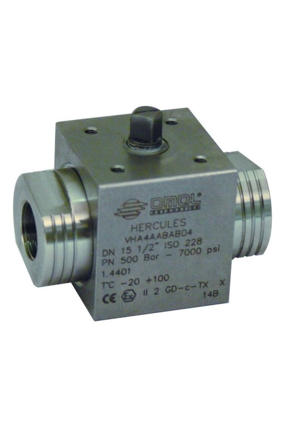 Hercules Series Stainless Steel High Pressure Ball Valve