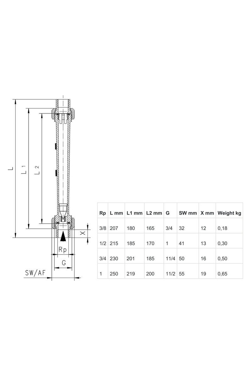 Honsberg - GK Series Flow Indicator