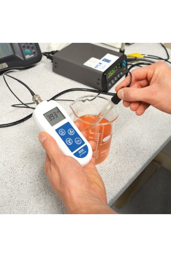 8000 pH Meter with Interchangeable Electrode
