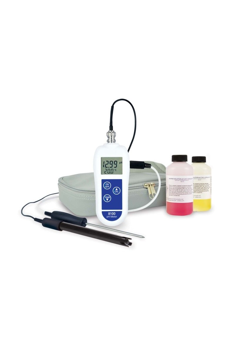 8100 pH & Temperature Meter Kit 8100 pH & Temperature Meter Kit