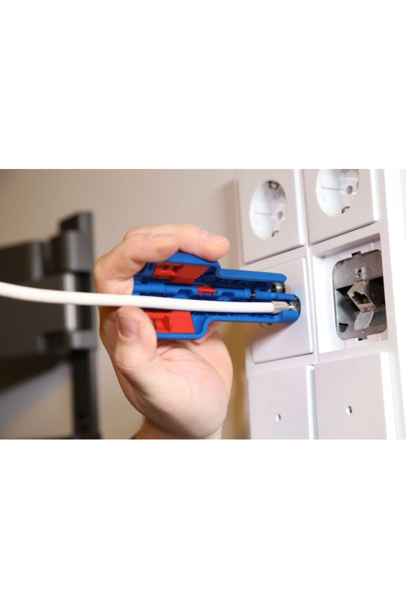 Coax-Stripper No 1 F Plus - suitable for F-screw connectors