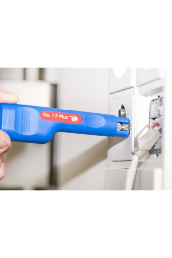 Coax-Stripper No 1 F Plus - suitable for F-screw connectors