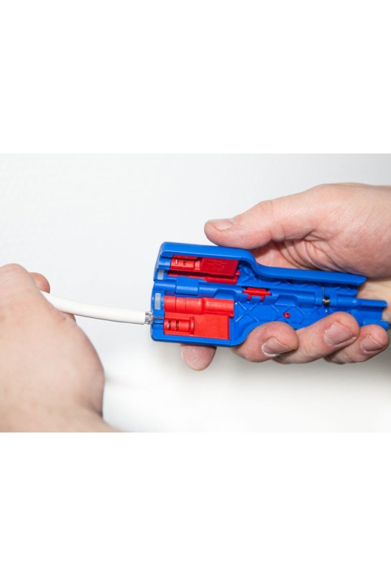Coax-Stripper No 1 F Plus - suitable for F-screw connectors