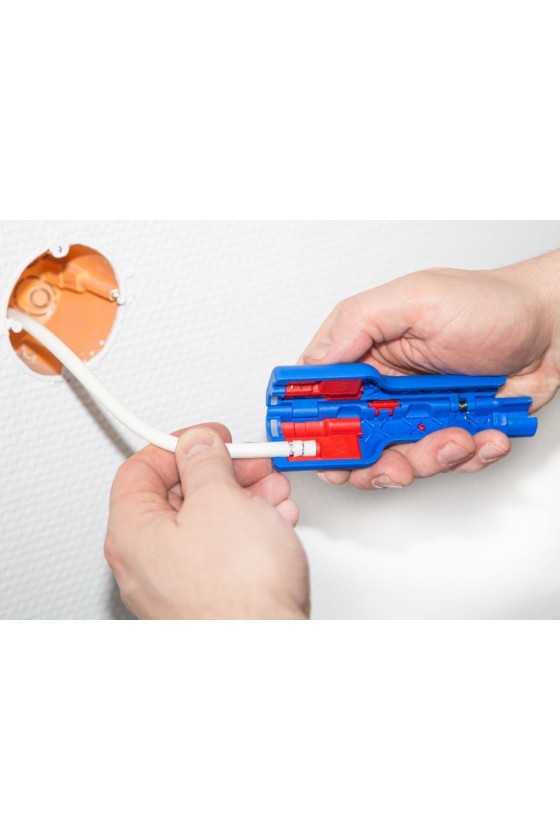 Coax-Stripper No 1 F Plus - suitable for F-screw connectors