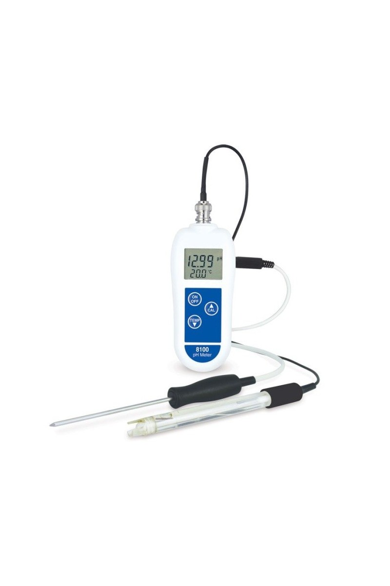 8100 pH & Temperature Meter Kit