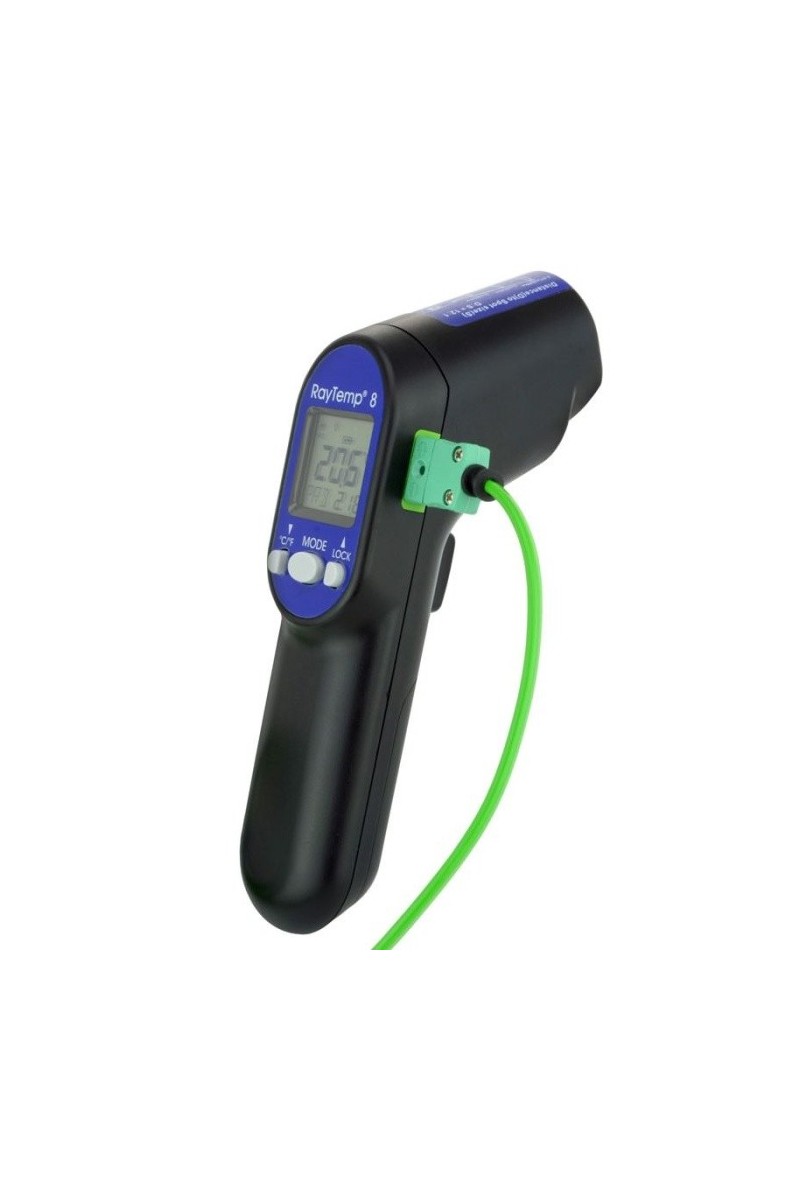 RayTemp® 8 - Infrared Thermometer with Type K Thermocouple Socket