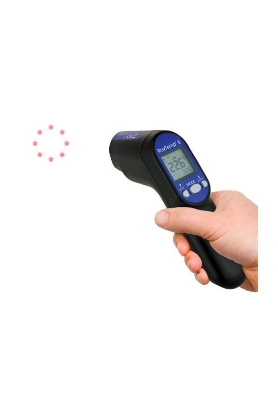 RayTemp® 8 - Infrared Thermometer with Type K Thermocouple Socket