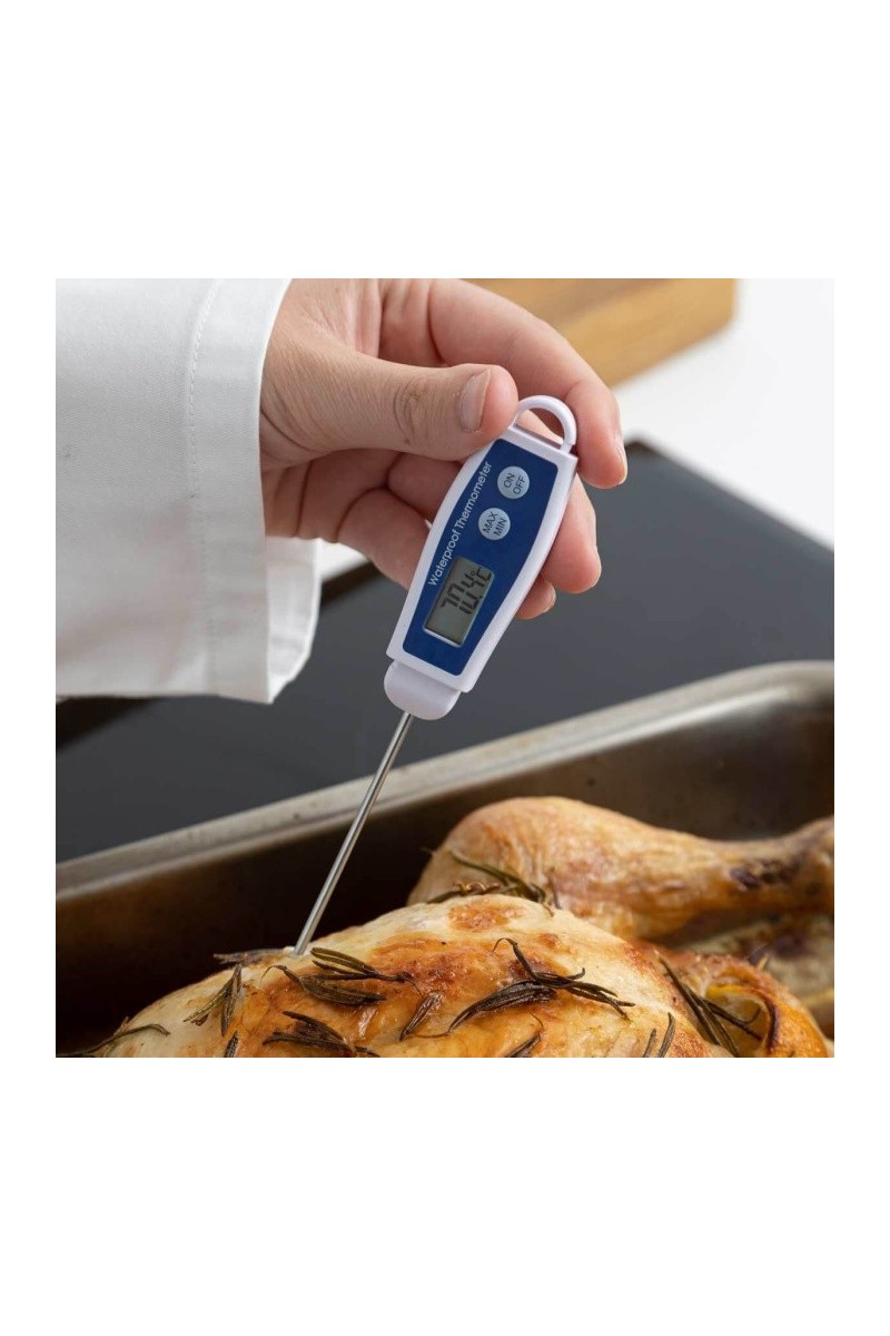 Waterproof Thermometer with Max/Min and °C/°F Functions
