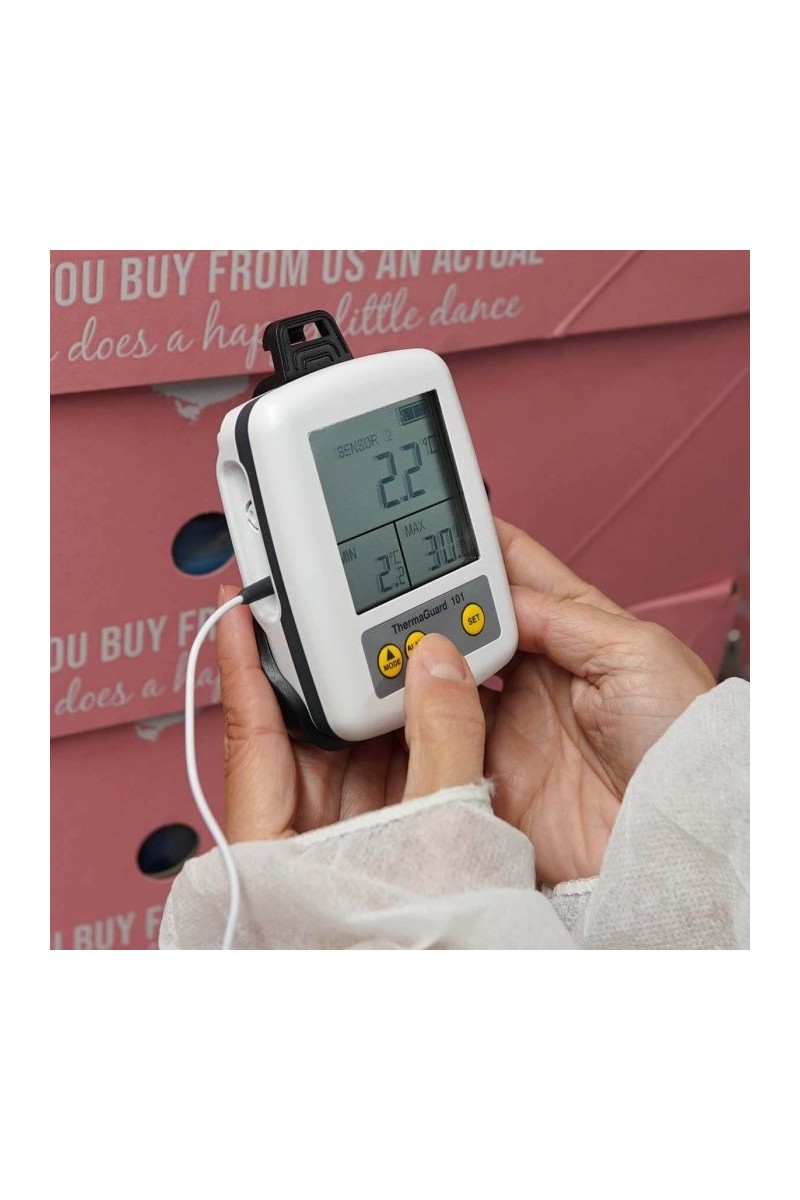 ThermaGuard Digital Fridge Freezer Alarm Thermometer