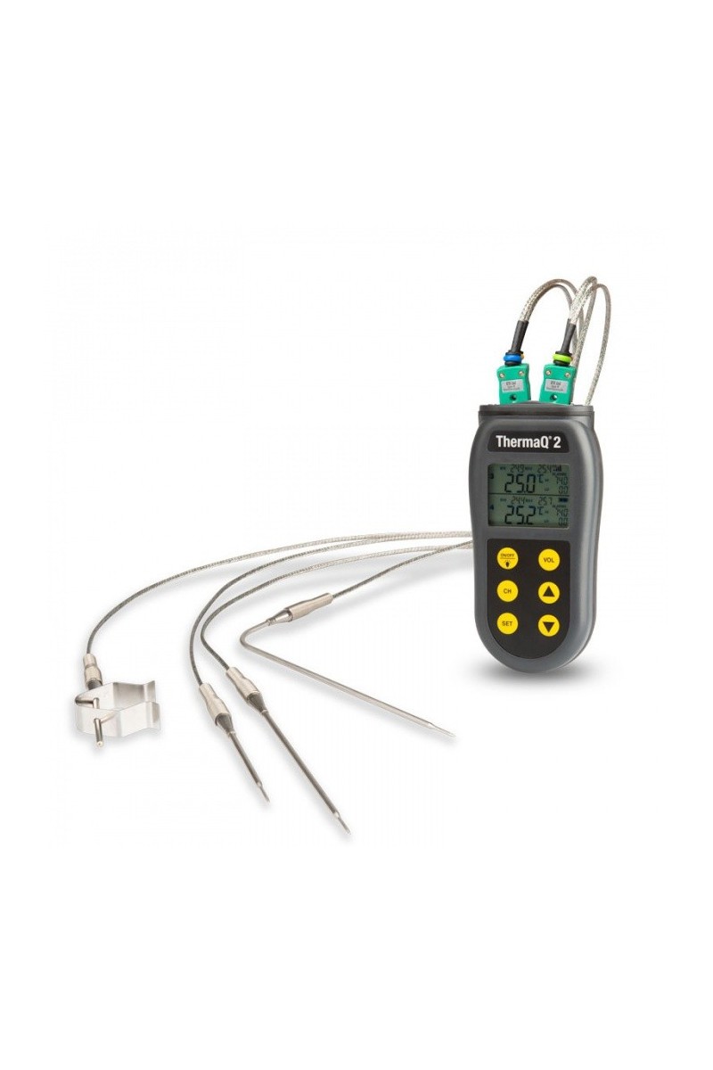 ThermaQ® 2 - 4 Channel Thermocouple Thermometer
