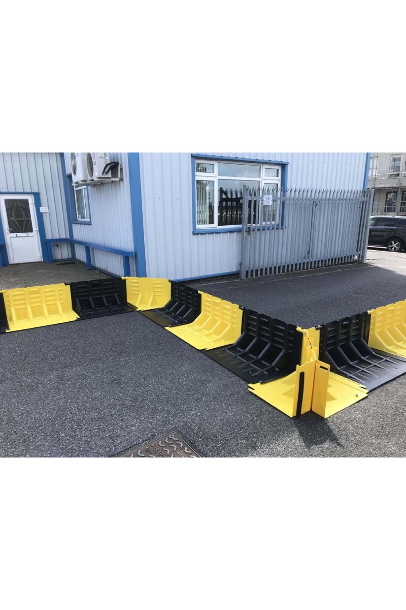 Flood Fence Corner Unit