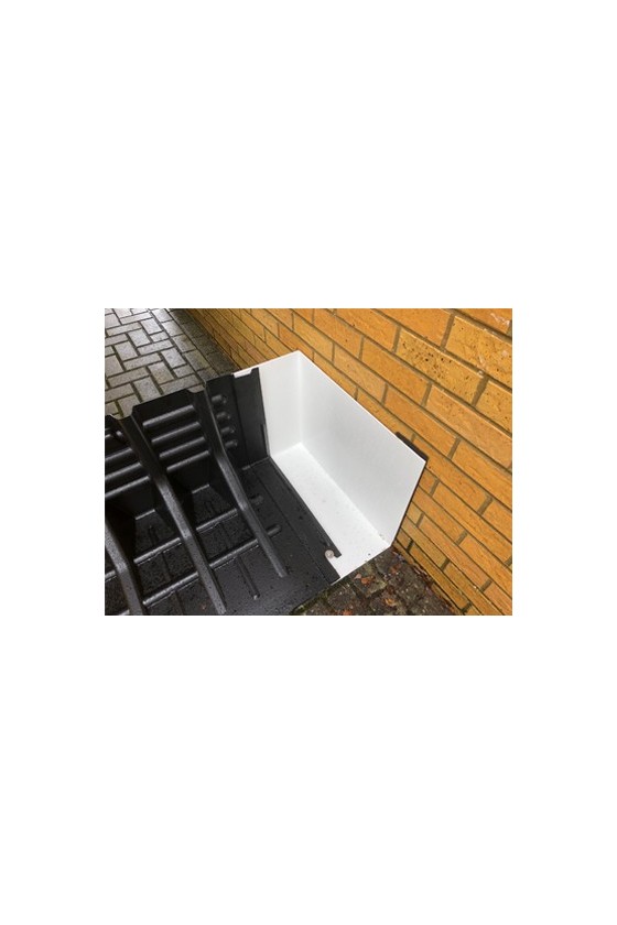 Flood Fence Wall Connector Left
