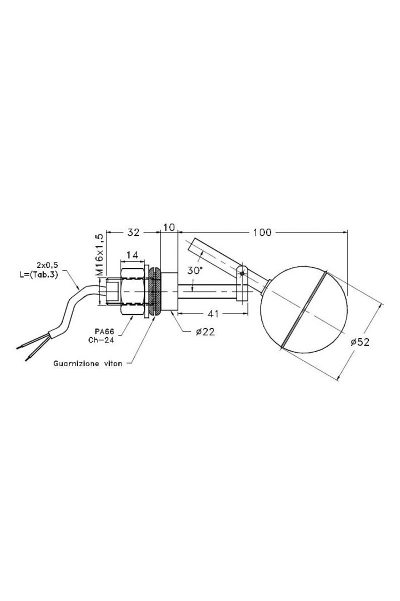 Valco - Stainless Steel Side Mount Level Switch - SML Series