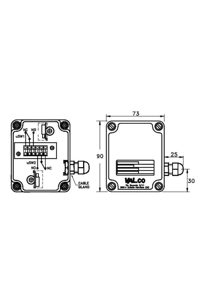 Valco - Side Mount Level Switch - S50 Series