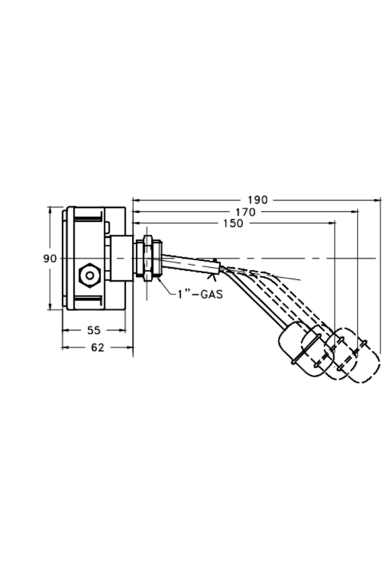 Valco - Side Mount Level Switch - S50 Series
