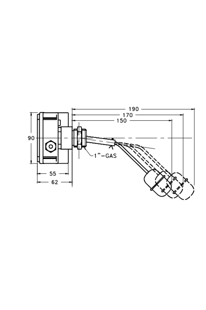 Valco - Side Mount Level Switch - S50 Series