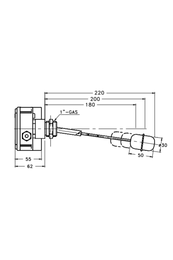 Valco - Side Mount Level Switch - S50 Series