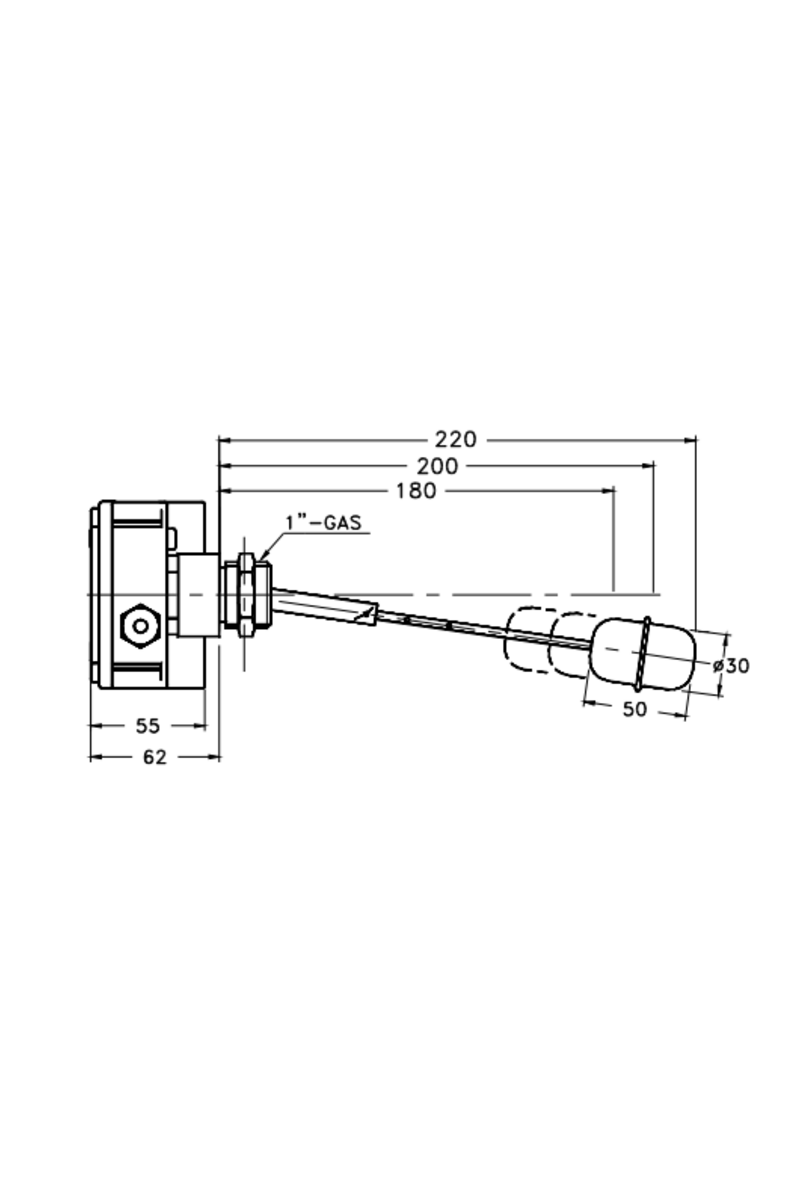 Valco - Side Mount Level Switch - S50 Series