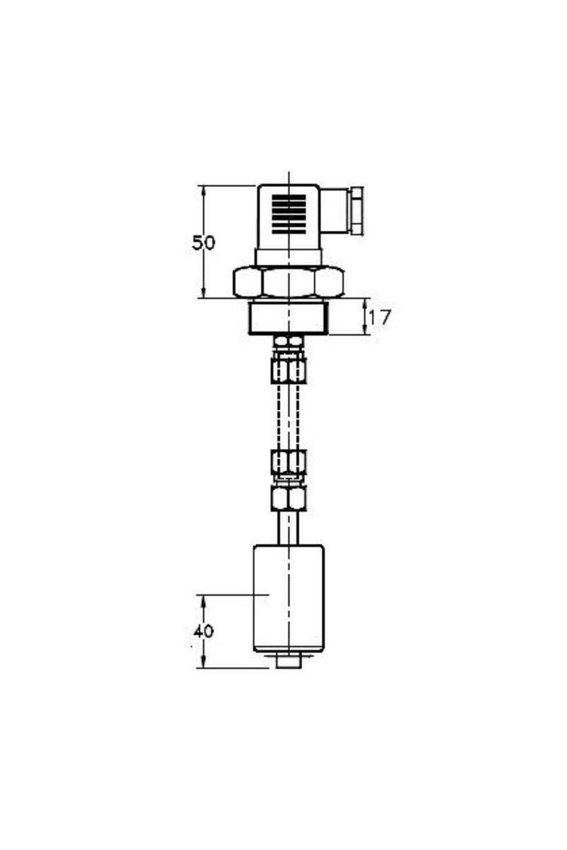 Valco - Adjustable Level Switch, Vertical Mount - KIT.S1 Series
