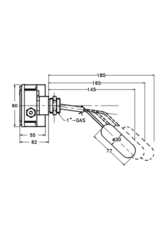 Valco - Level Switch, Side Mount - B77 Series