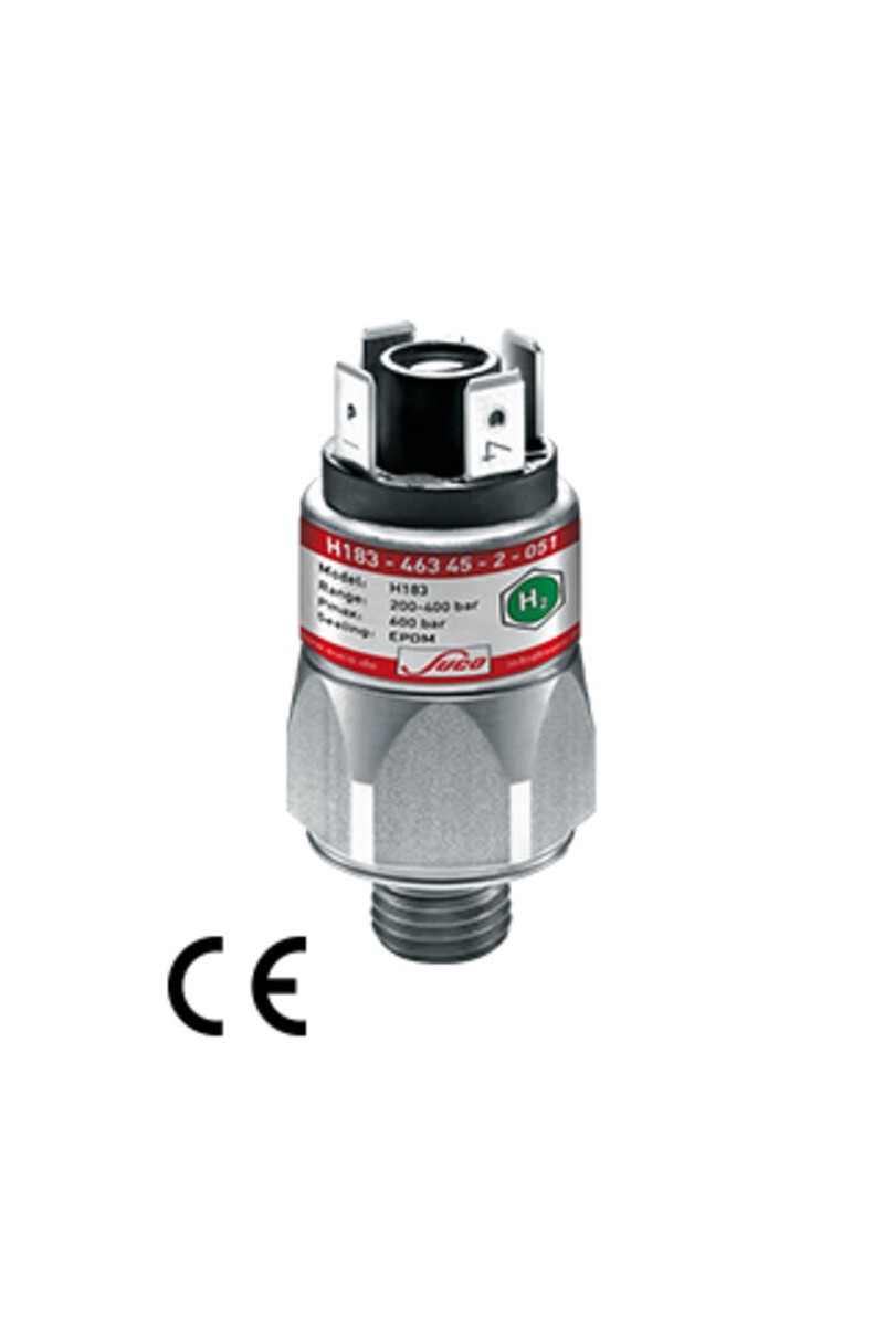Suco 0H83 Hydrogen Pressure Switch