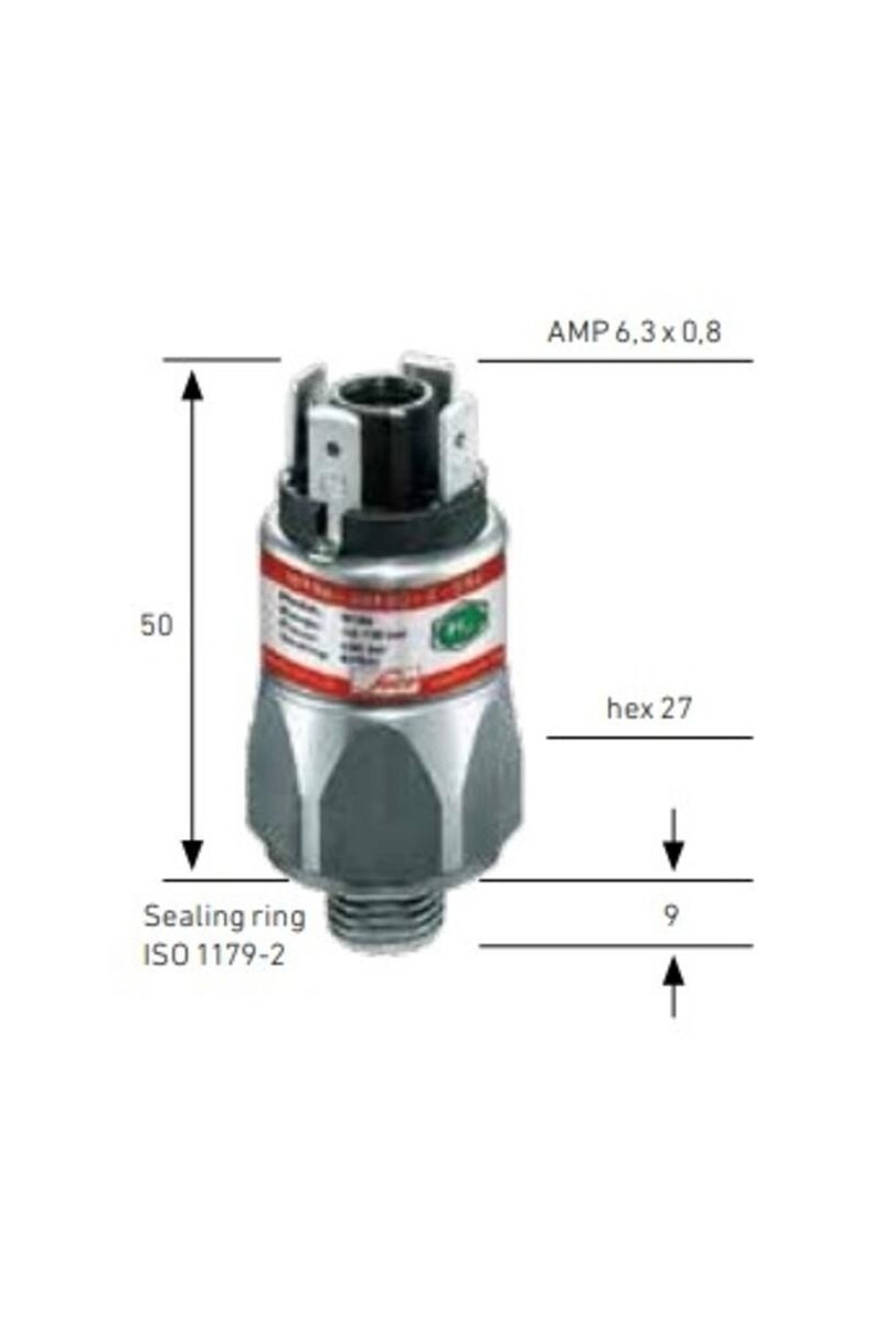Suco 0H86/0H87 Hydrogen Pressure Switch