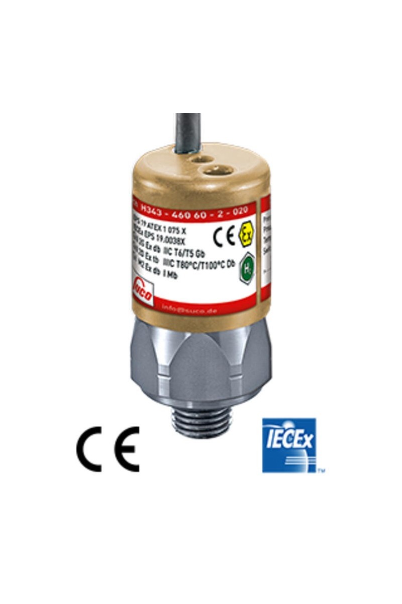 Suco 0H44/0H45 Atex Hydrogen Pressure Switch Suco 0H44/0H45 Atex Hydrogen Pressure Switch