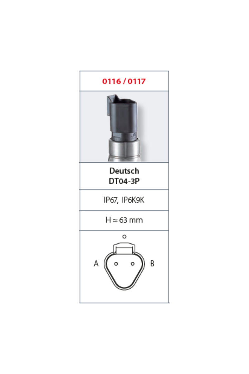 Suco - 0116/0117 Pressure Switch