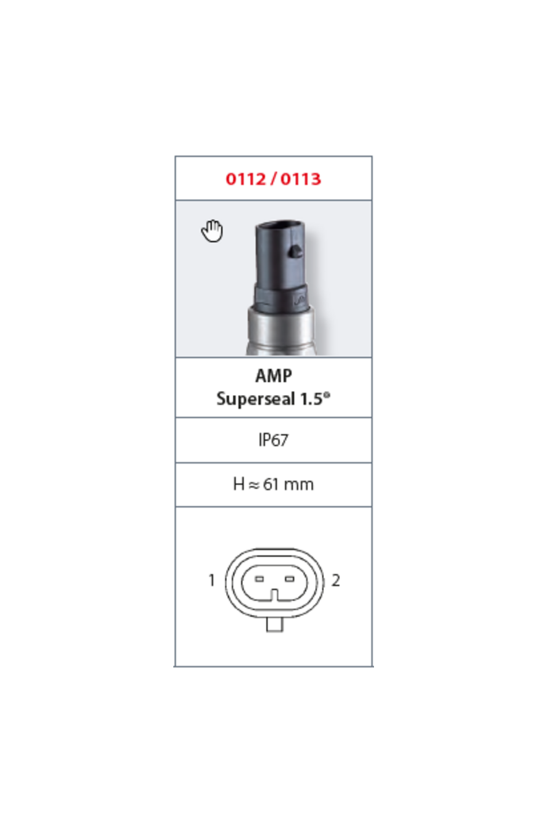 Suco - 0112/0113 Pressure Switch