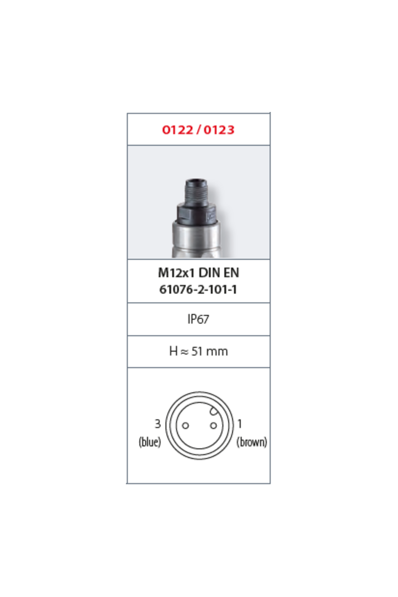 Suco - 0122/0123 Pressure Switch