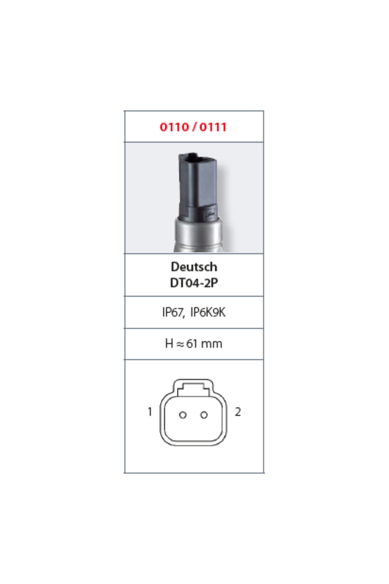 Suco - 0110/0111 Pressure Switch