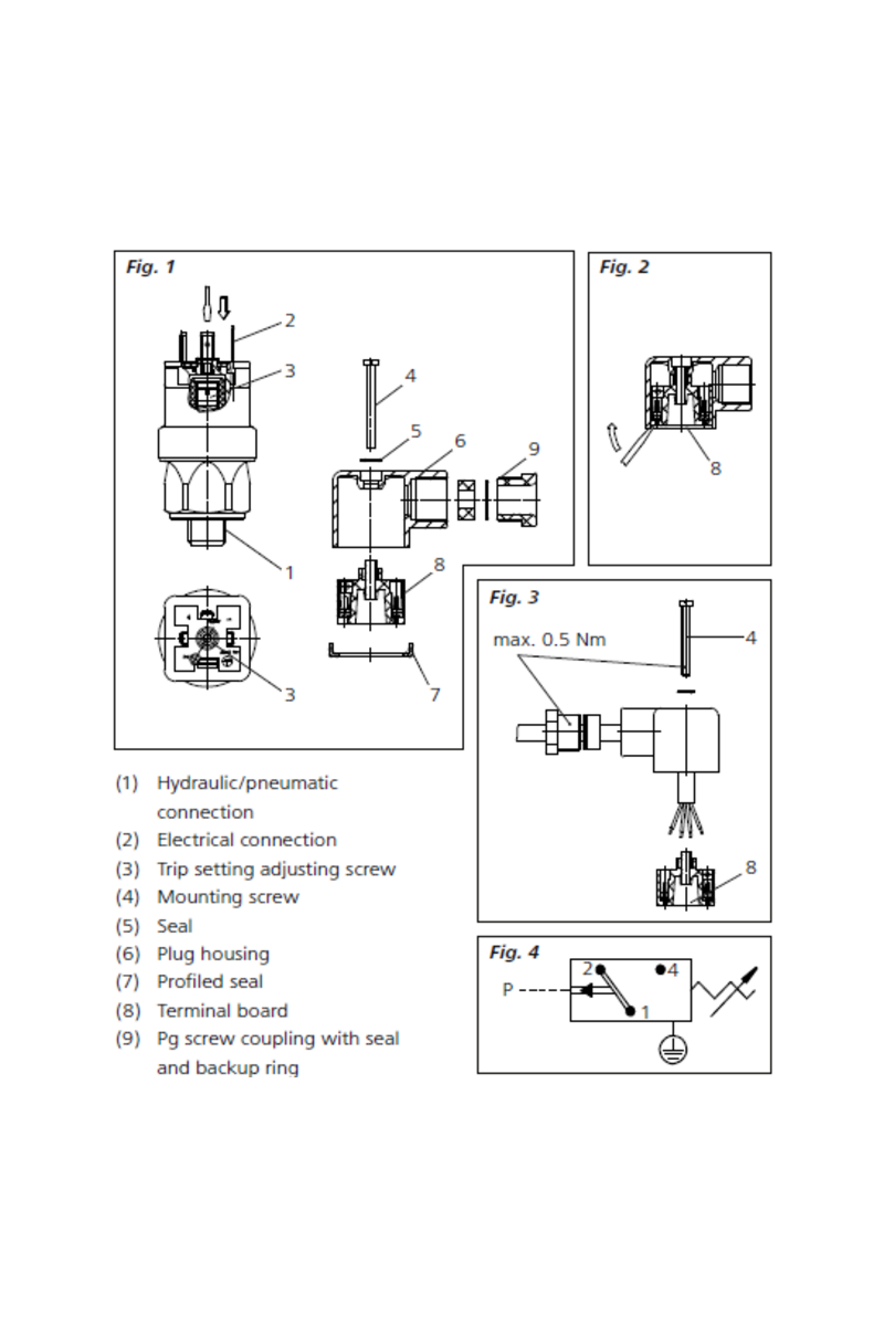 Suco - 0184/0185 Pressure Switch