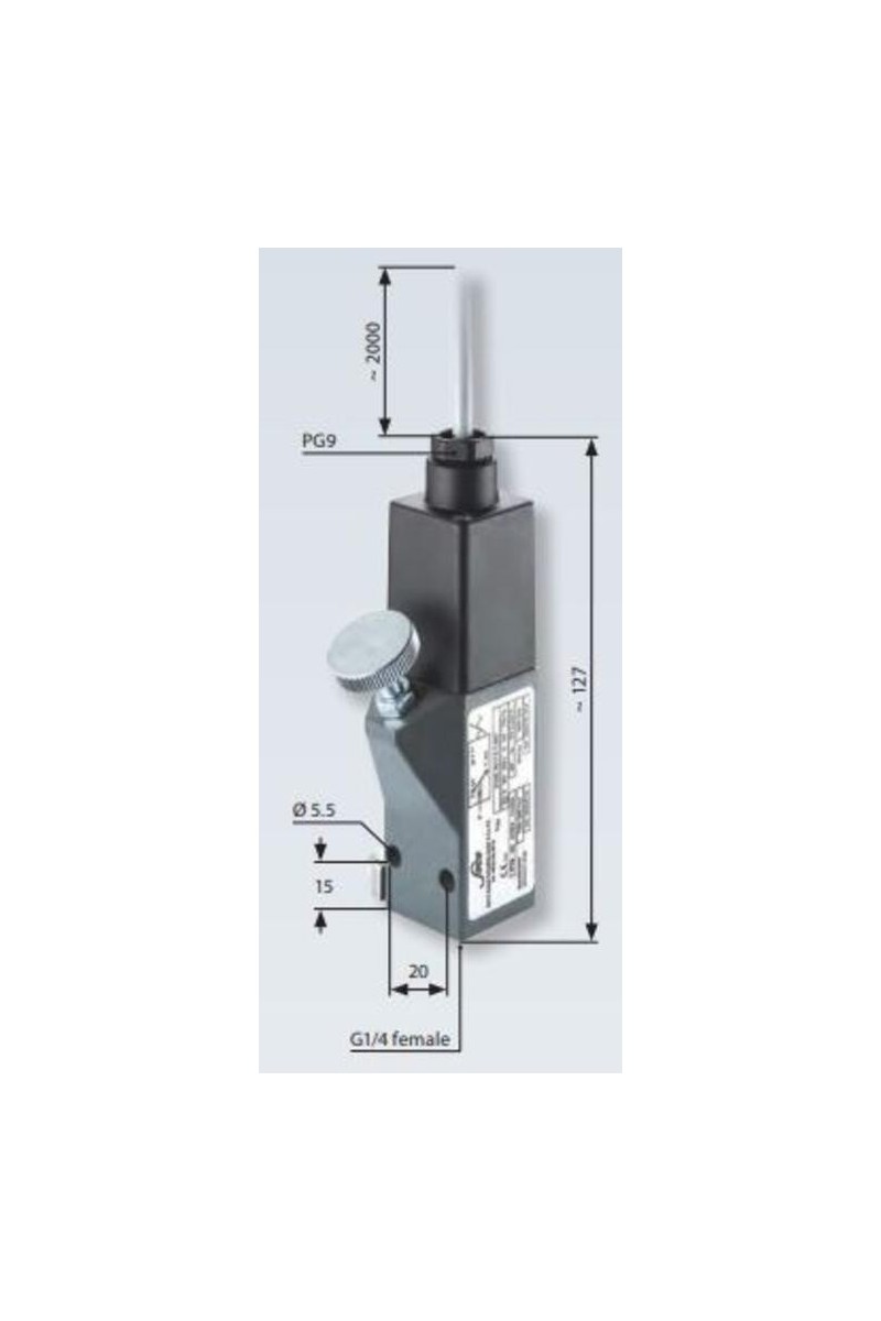 Suco - 0165 ATEX Pressure Switch