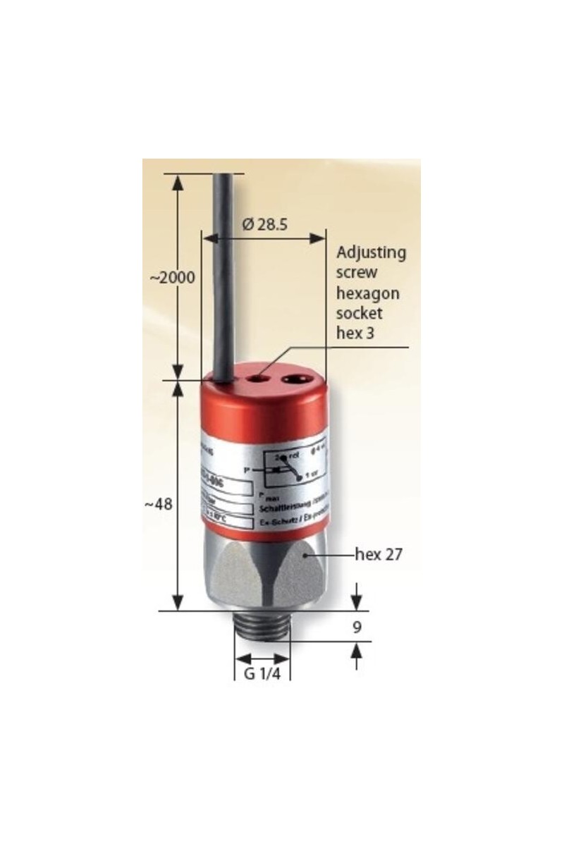 Suco - 0340/0341 Pressure Switch