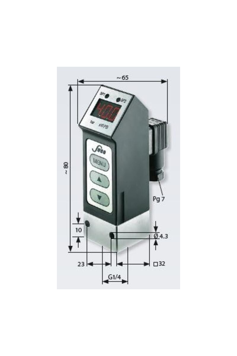 Suco 0570 Electronic Pressure Switch/Sensor