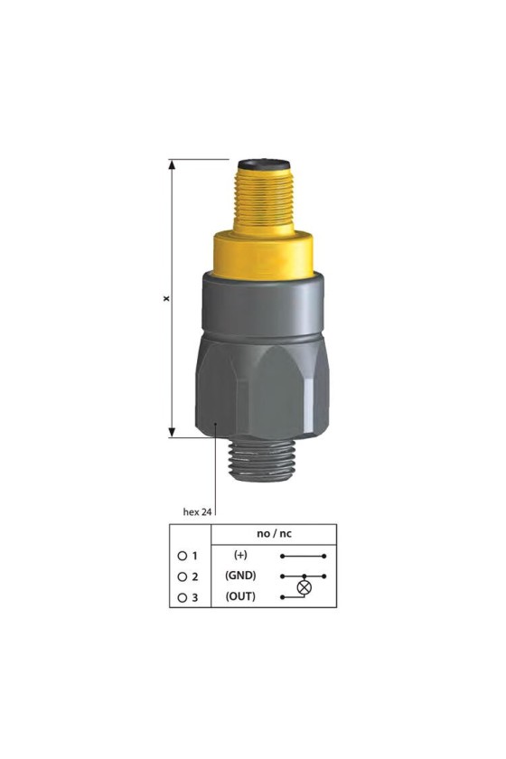 Suco 0510/0511 G1/4 Electronic Pressure Switch