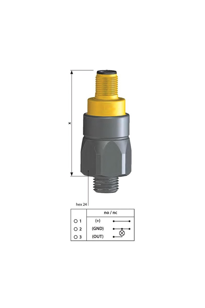 Suco 0510/0511 G1/4 Electronic Pressure Switch