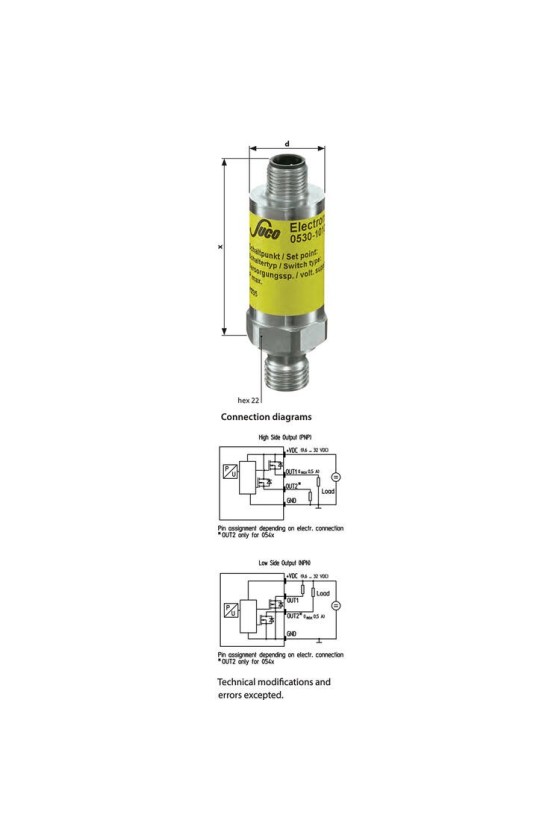 Suco 0533 Electronic Pressure Switch