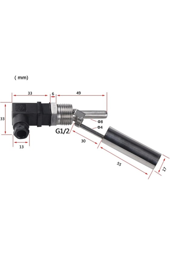 Stainless Steel Side Entry Level Switch