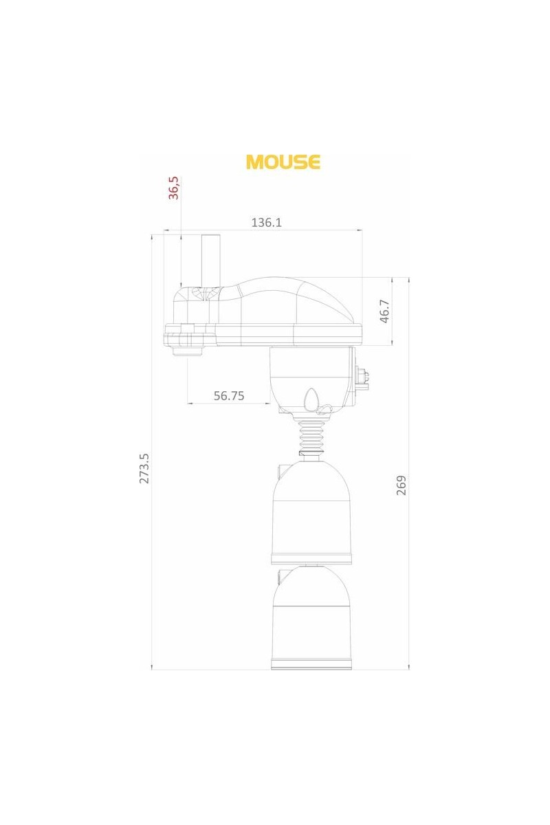 Tecnoplastic - Float Switch - MOUSE B