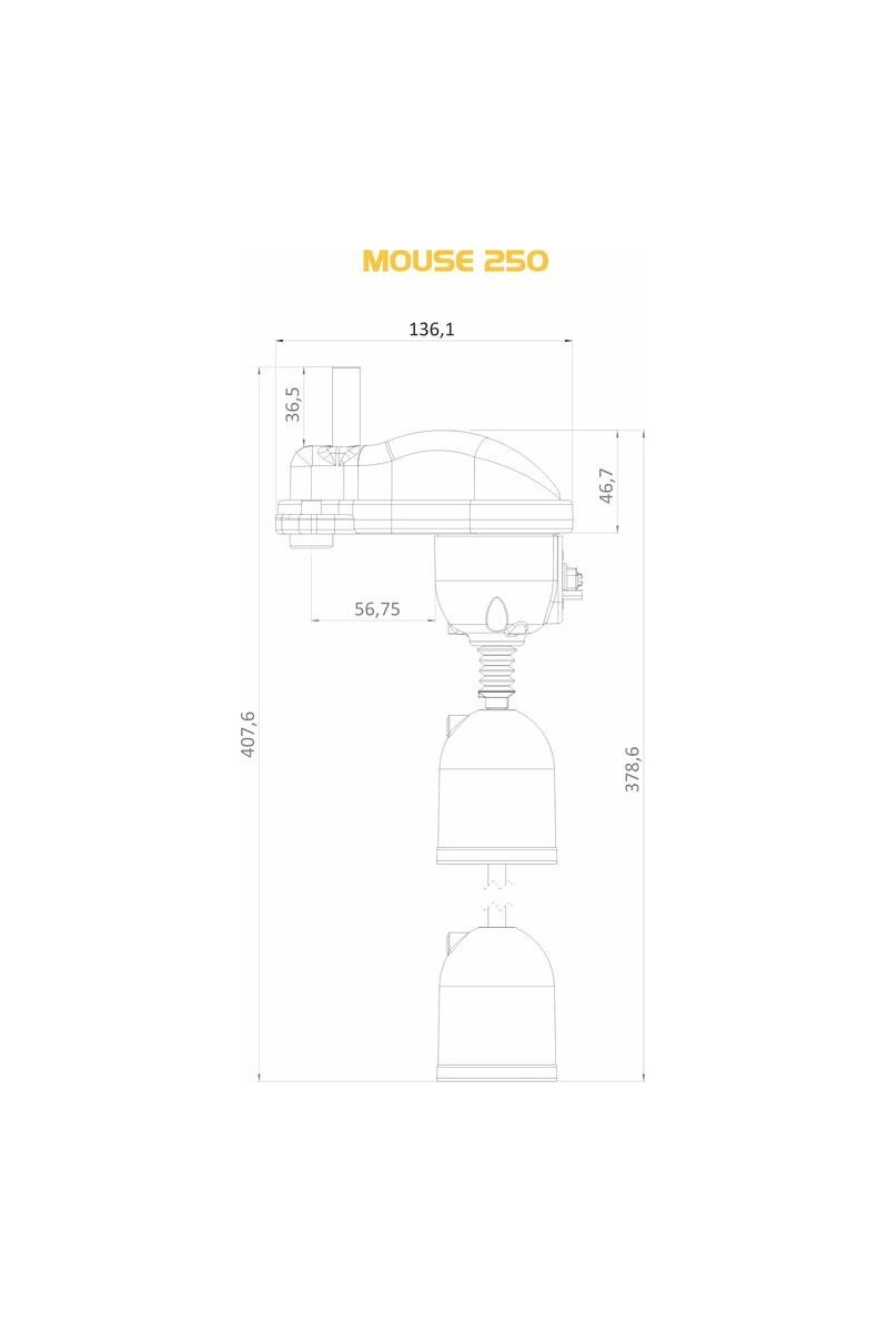 Tecnoplastic - Float Switch - MOUSE 250 B