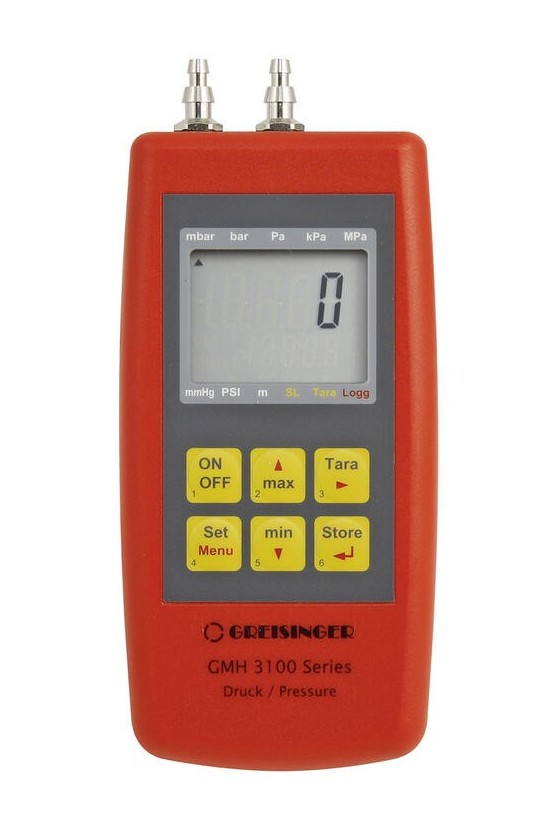 Greisinger - Manometer for Over/Under Pressure or Presssure Difference